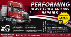 Elite Truck & Bus Center, Truck Repair, Light.medium duty trucks | Banner-Design von Expert Designer