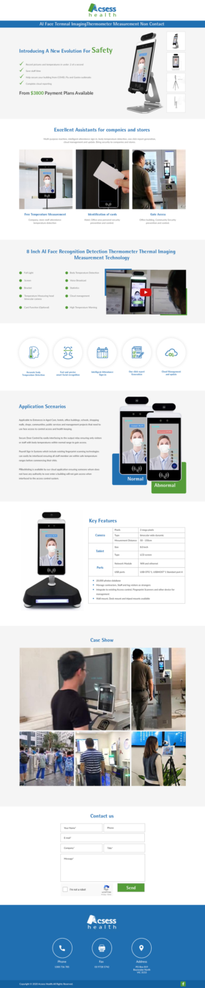 Landing page for exciting new product | Diseño Web por bdesigner9