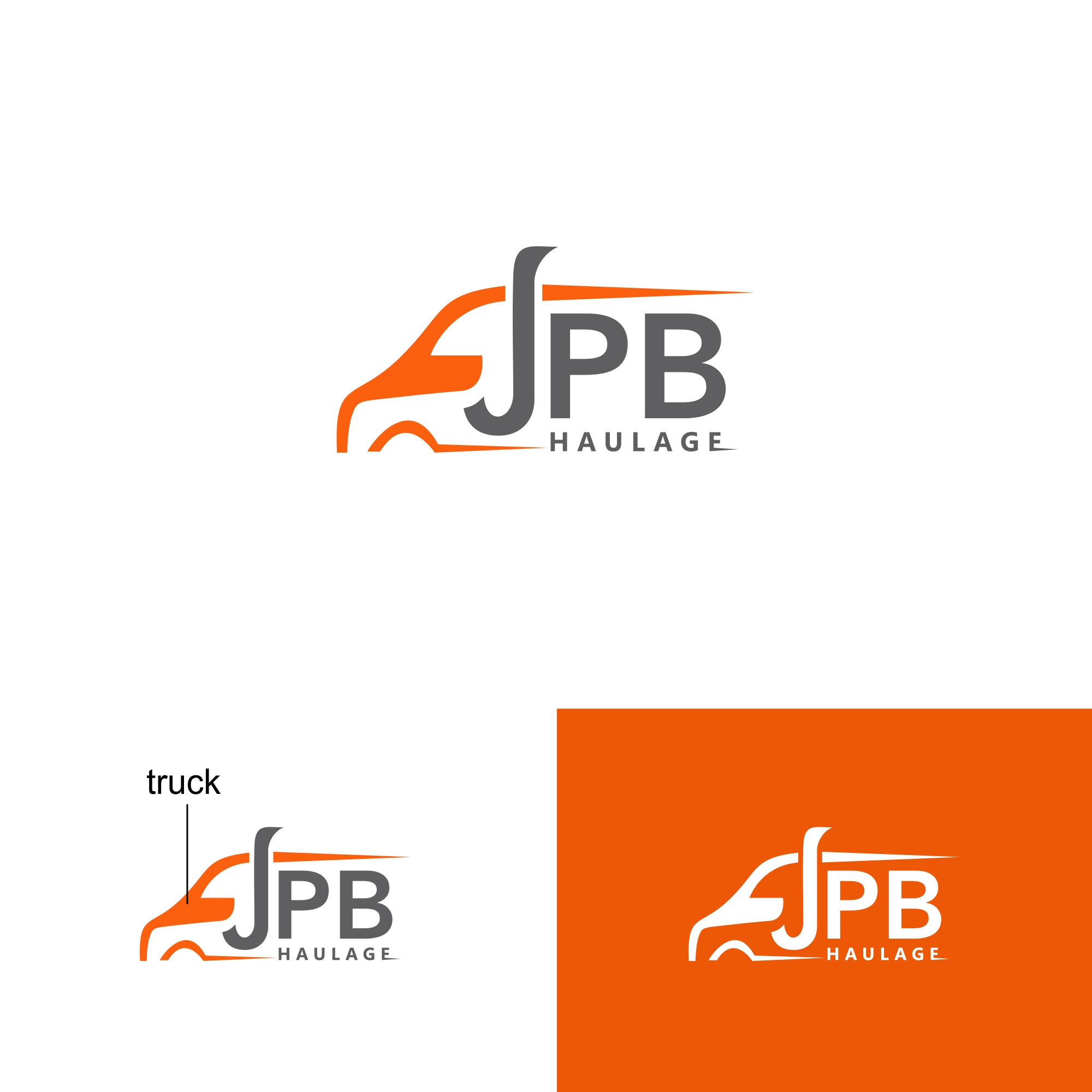 Logo Design by alitjuara for JPB Haulage | Design #24410677