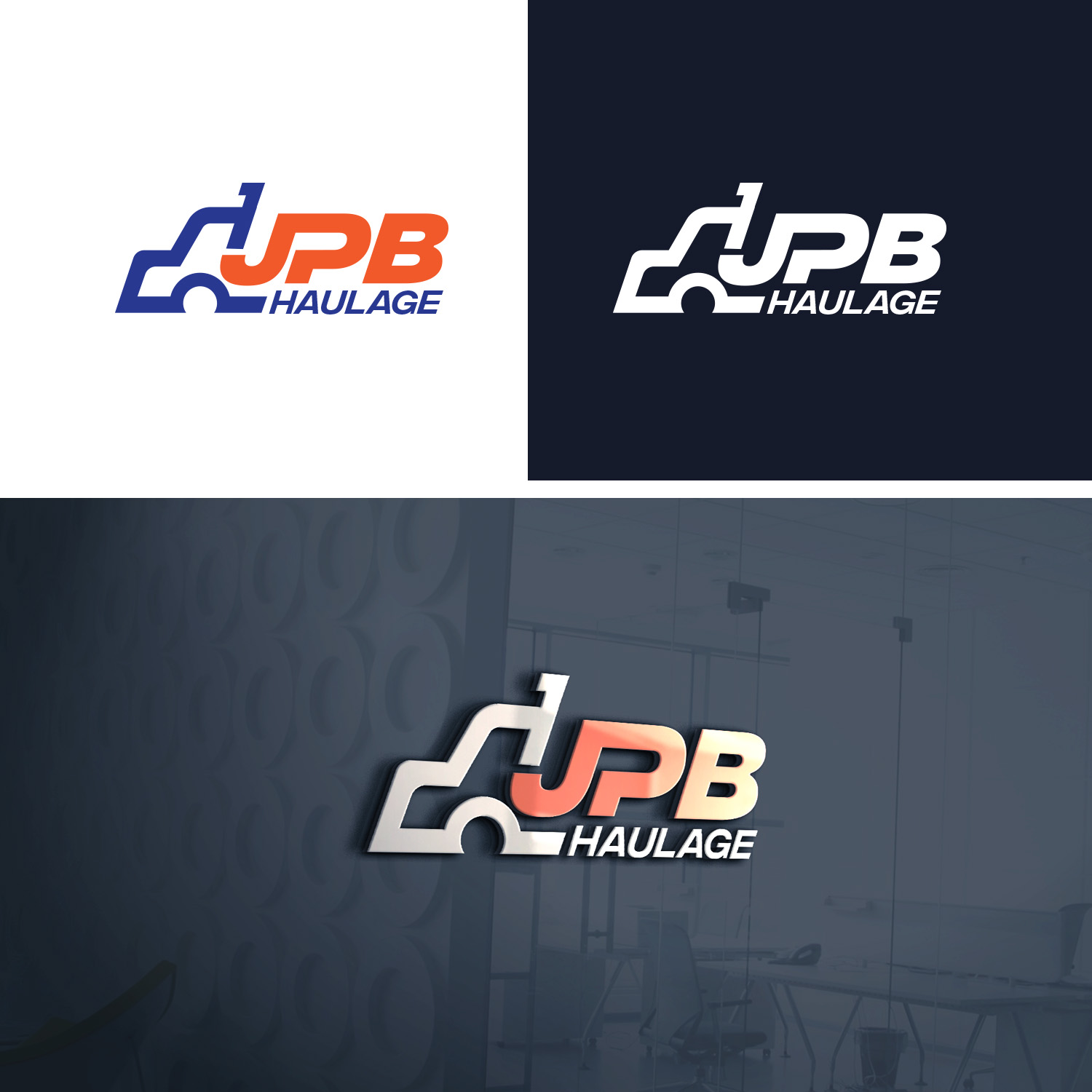 Logo Design by Finley Johnson for JPB Haulage | Design #24428455