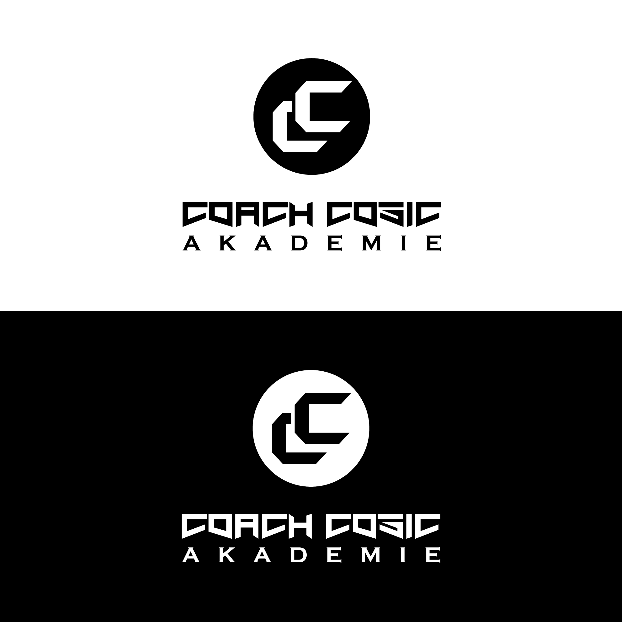 Diseño de Logo por Zak deZign para Coach Cosic - Coaching Akademie | Diseño #24366541