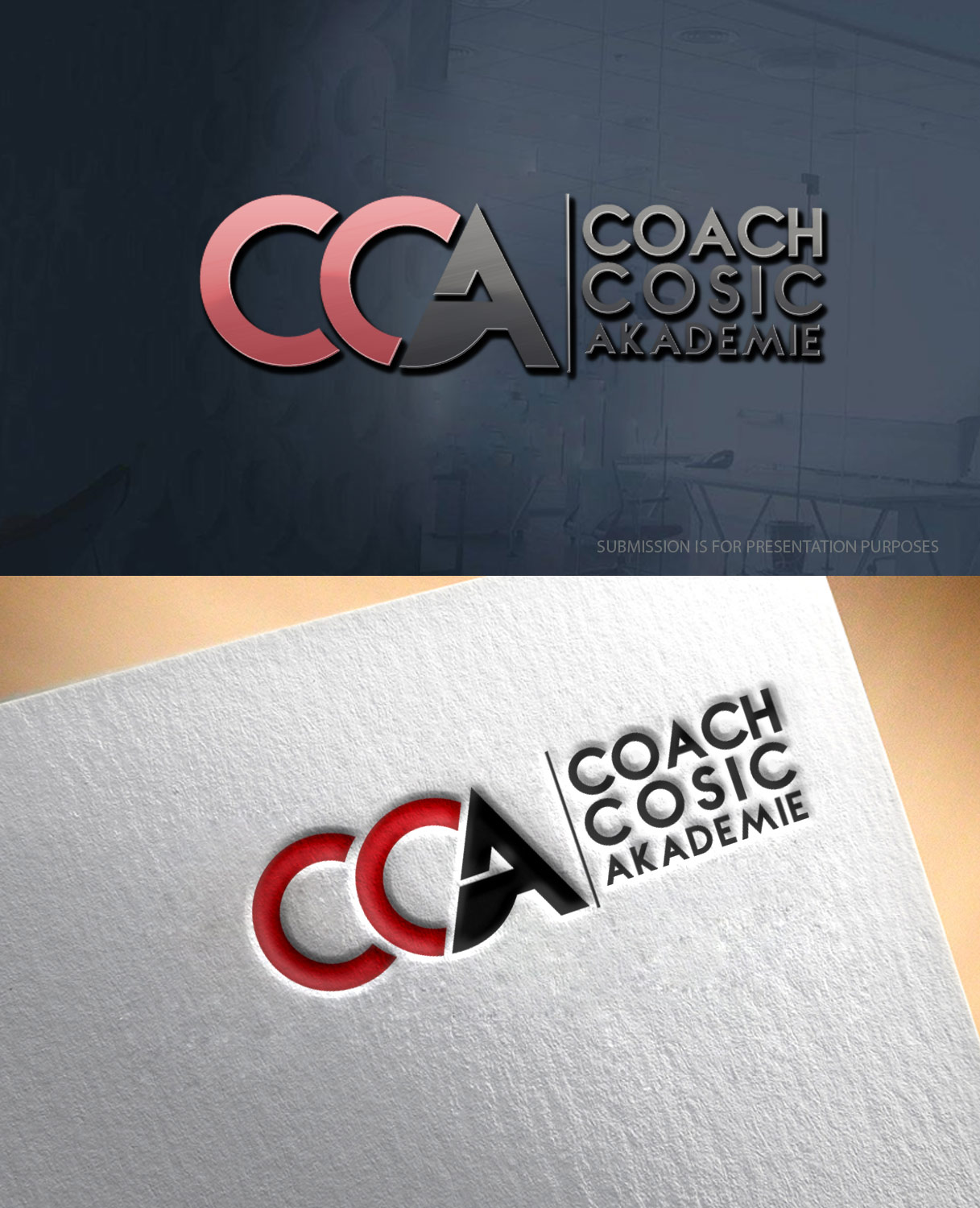Logo Design by graphicevolution for Coach Cosic - Coaching Akademie | Design #24365288