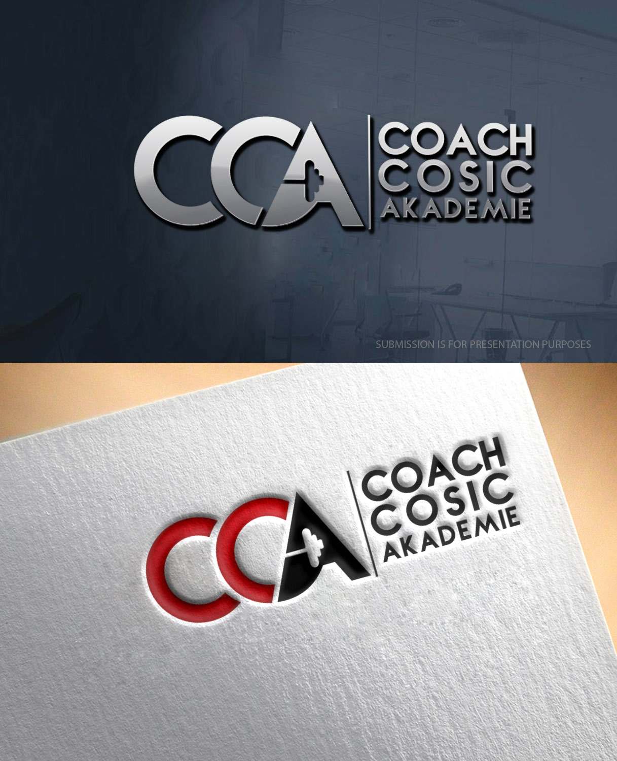 Design de Logo par graphicevolution pour Coach Cosic - Coaching Akademie | Design #24365290