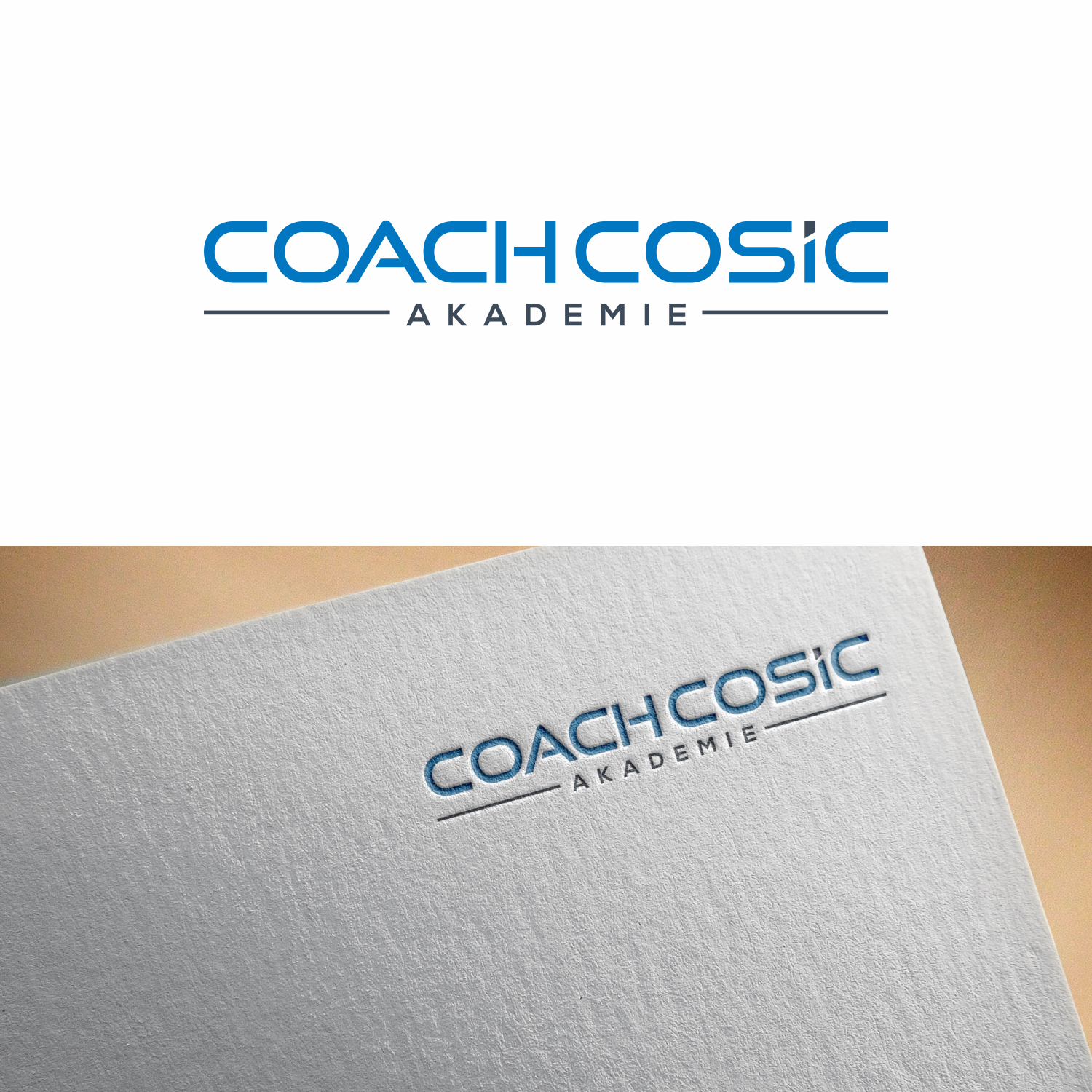 Logo Design by mbah suratman for Coach Cosic - Coaching Akademie | Design #24367232