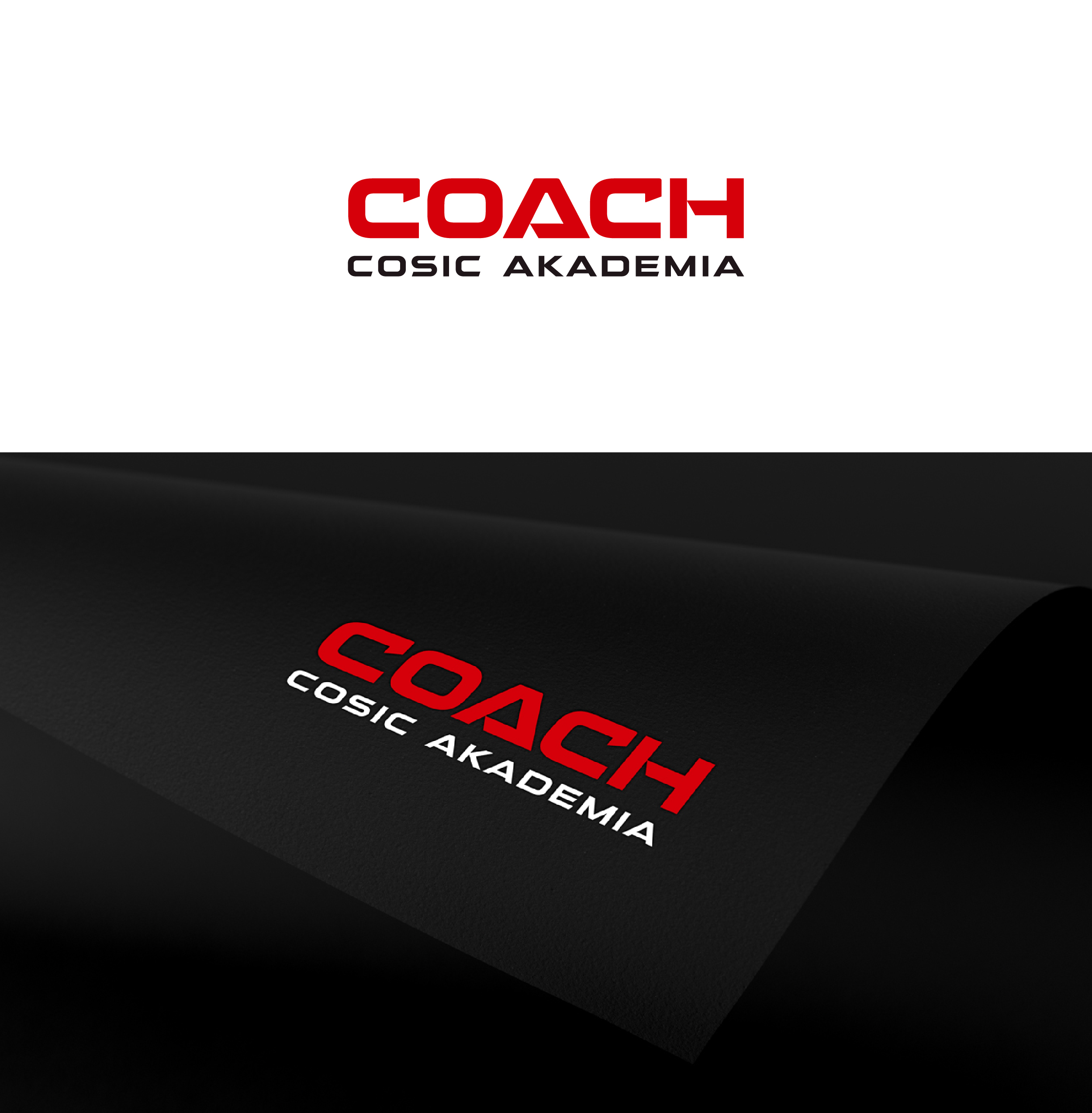 Logo Design by Cretovi for Coach Cosic - Coaching Akademie | Design #24365092