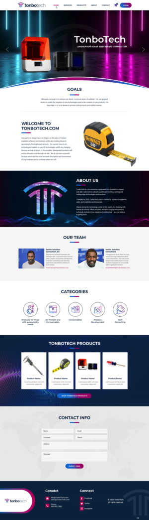Web Design by pb for Tonbo Tech LLC | Design: #24367841