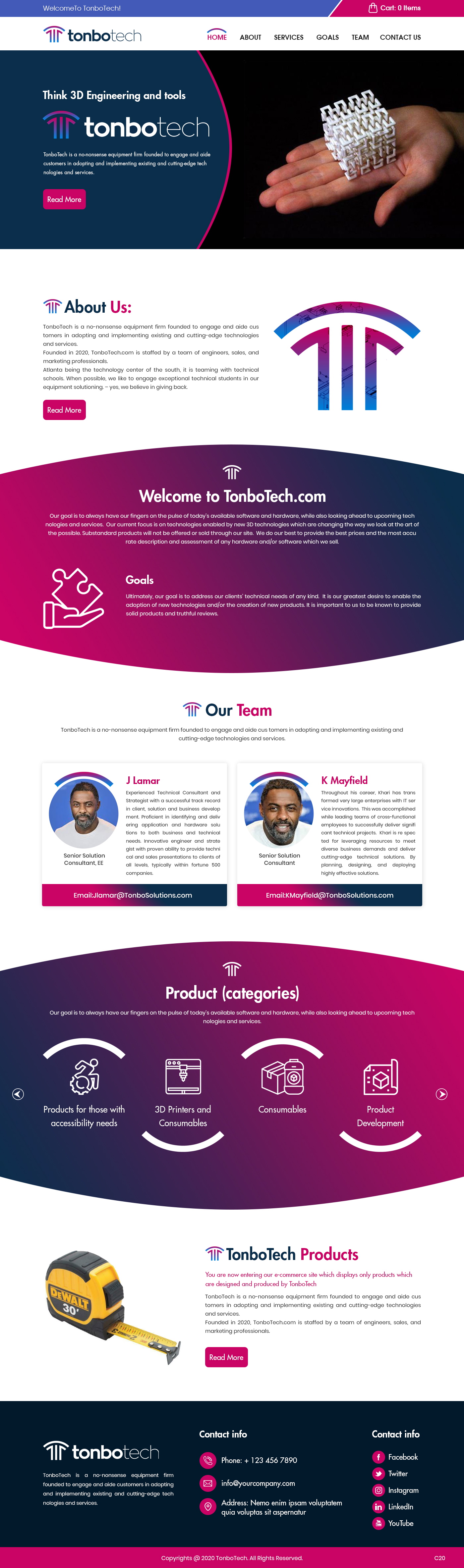 Web Design by pb for Tonbo Tech LLC | Design #24367842