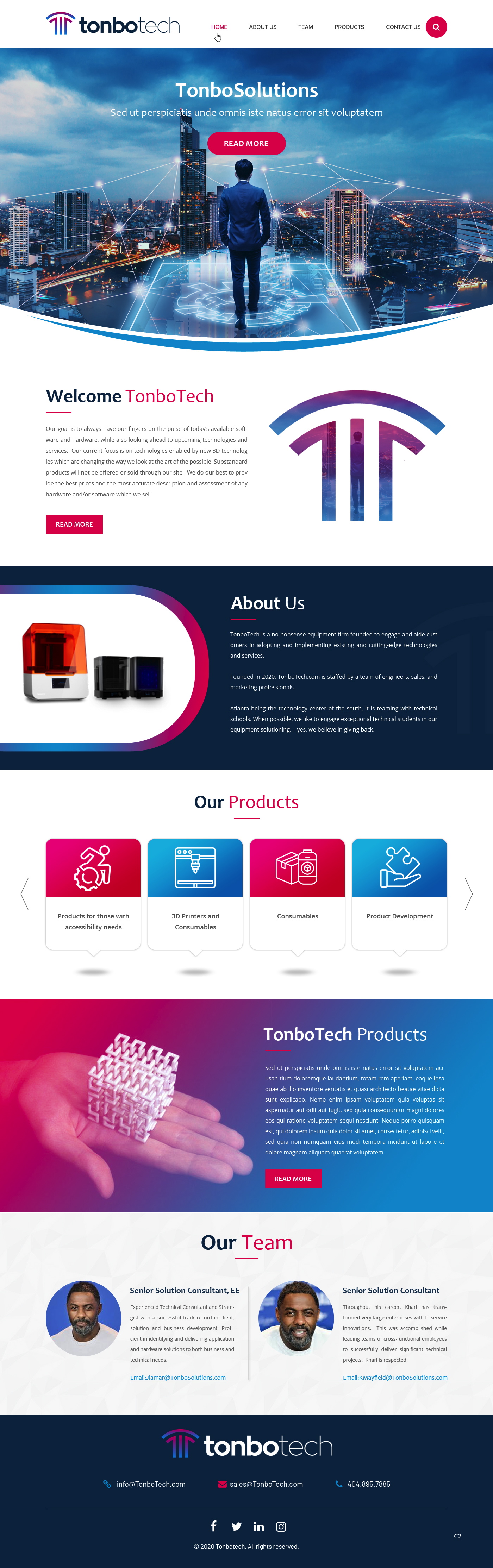 Diseño Web por pb para Tonbo Tech LLC | Diseño #24367845