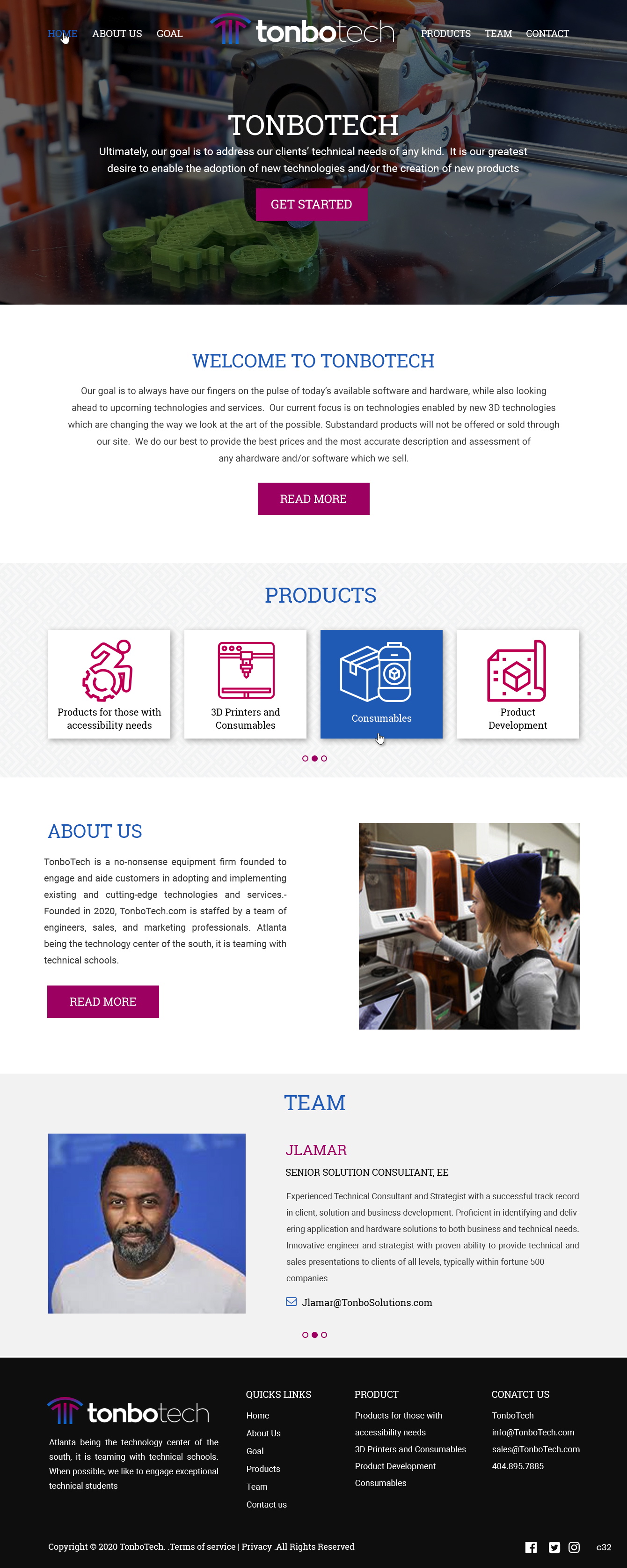 Diseño Web por pb para Tonbo Tech LLC | Diseño #24374810