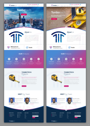 Diseño Web por pb para Tonbo Tech LLC | Diseño: #24396237