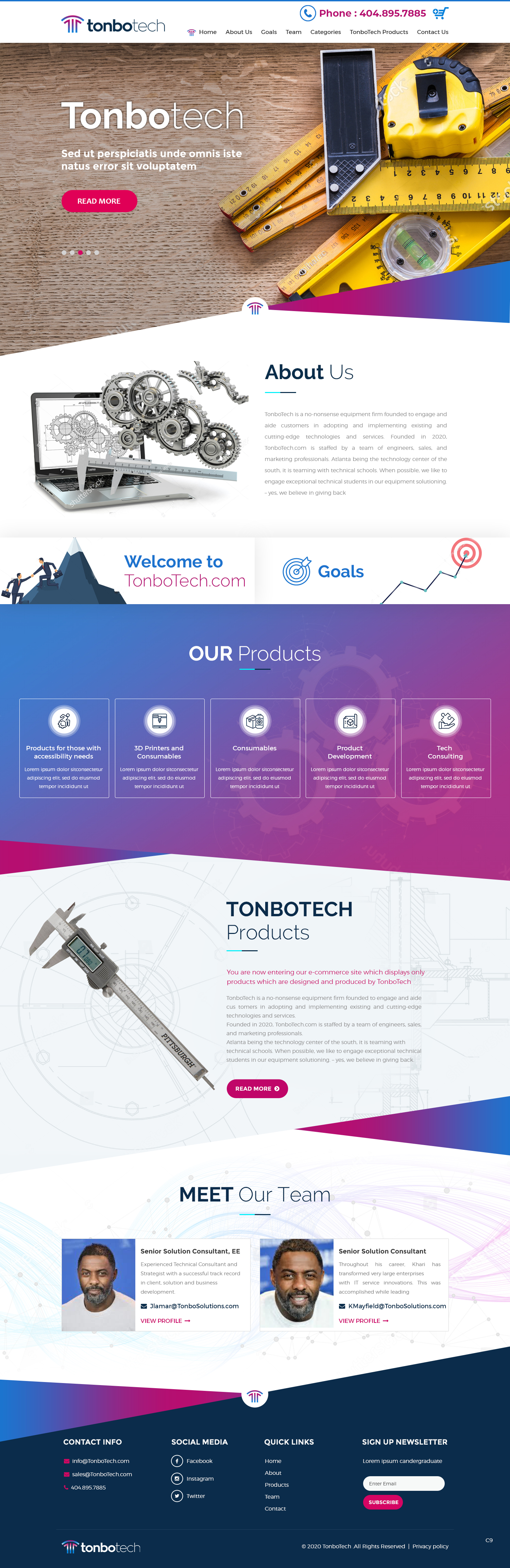 Web Design by pb for Tonbo Tech LLC | Design #24406532