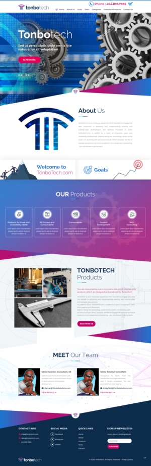 Diseño Web por pb para Tonbo Tech LLC | Diseño: #24475600