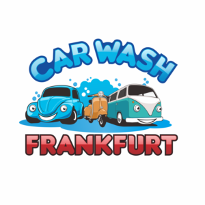 On our logo design we want you to despict 3 vehicles: vw beetle, vw bully and a vespa scooter...with our name : Car Wash Frankfurt on it....the logo must be in cartoon type... maybe all 3 in different colours (red/green/blue??) Above the picture the wording: Car Wash and below the picture Frankfurt ???? Maybe you have a better idea..? Any suggestions or cool ideas are welcome: we welcome all cool ideas.. | Diseño de Logo por mazyo2x