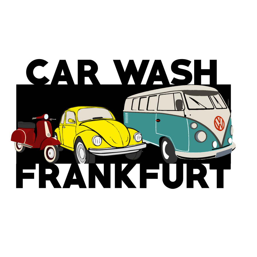 Logo Design by FCJ_GRAPHICS for Car Wash Frankfurt  | Design #24434902