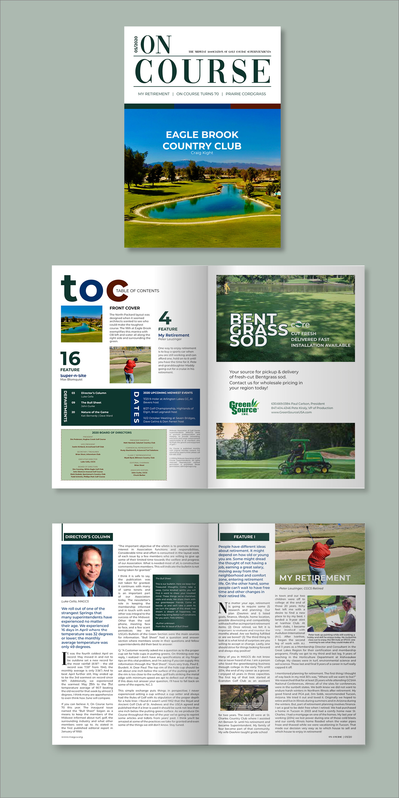 Magazine Design by Louie Fuentes | Manobo Graphic Design Services for MAGCS | Design #24507420