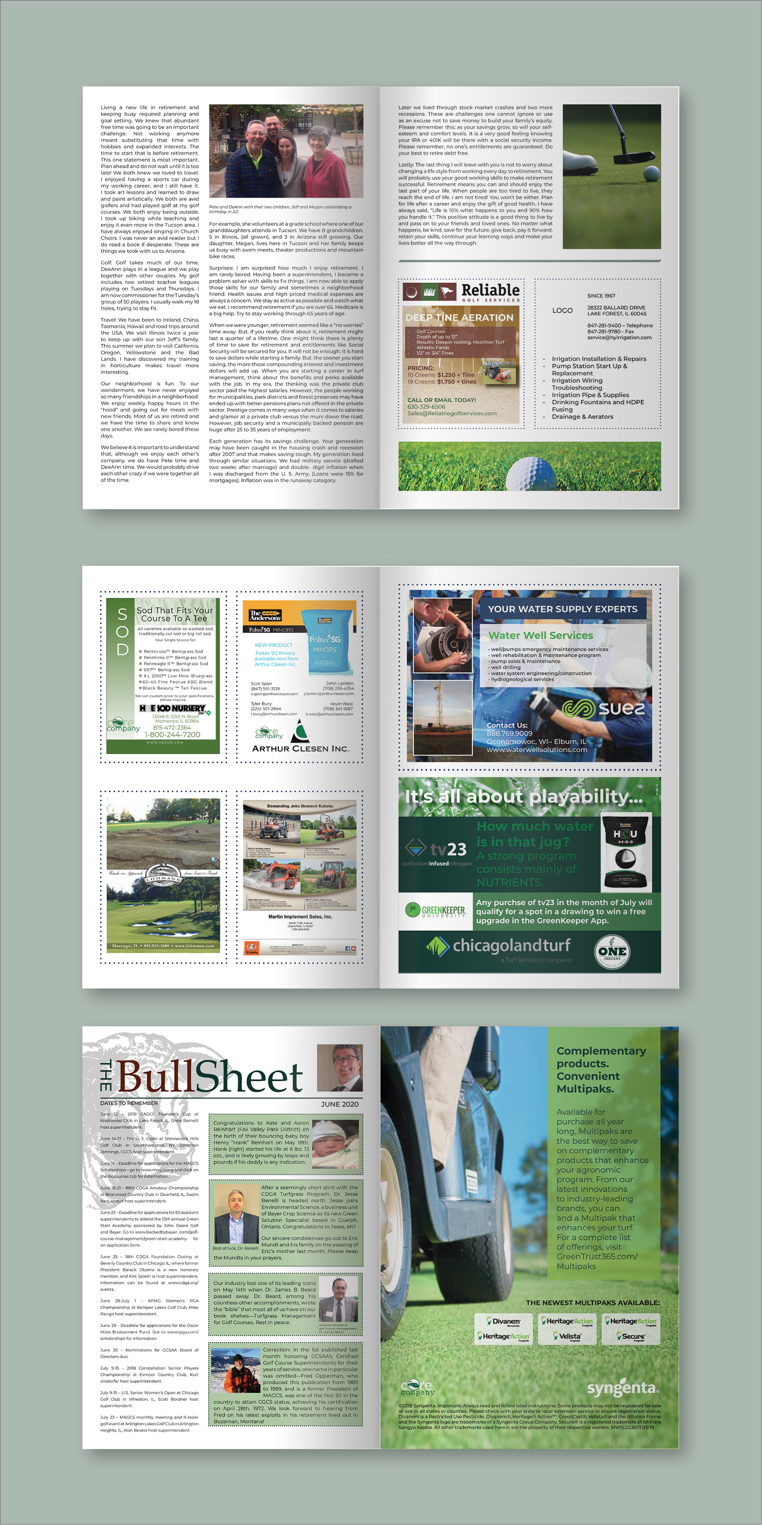 Magazine Design by Louie Fuentes | Manobo Graphic Design Services for MAGCS | Design #24509418