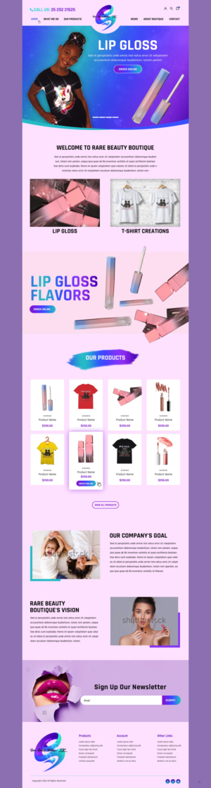 Web Design by pb for this project | Design: #25072892