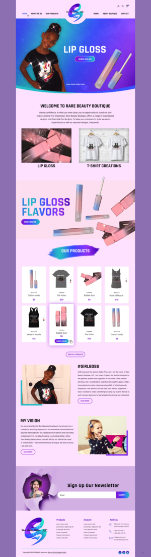 Web Design by pb for this project | Design: #25126453
