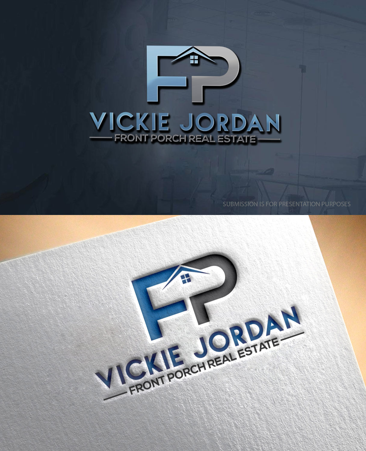Logo Design by graphicevolution for Front Porch Real Estate | Design #24374116
