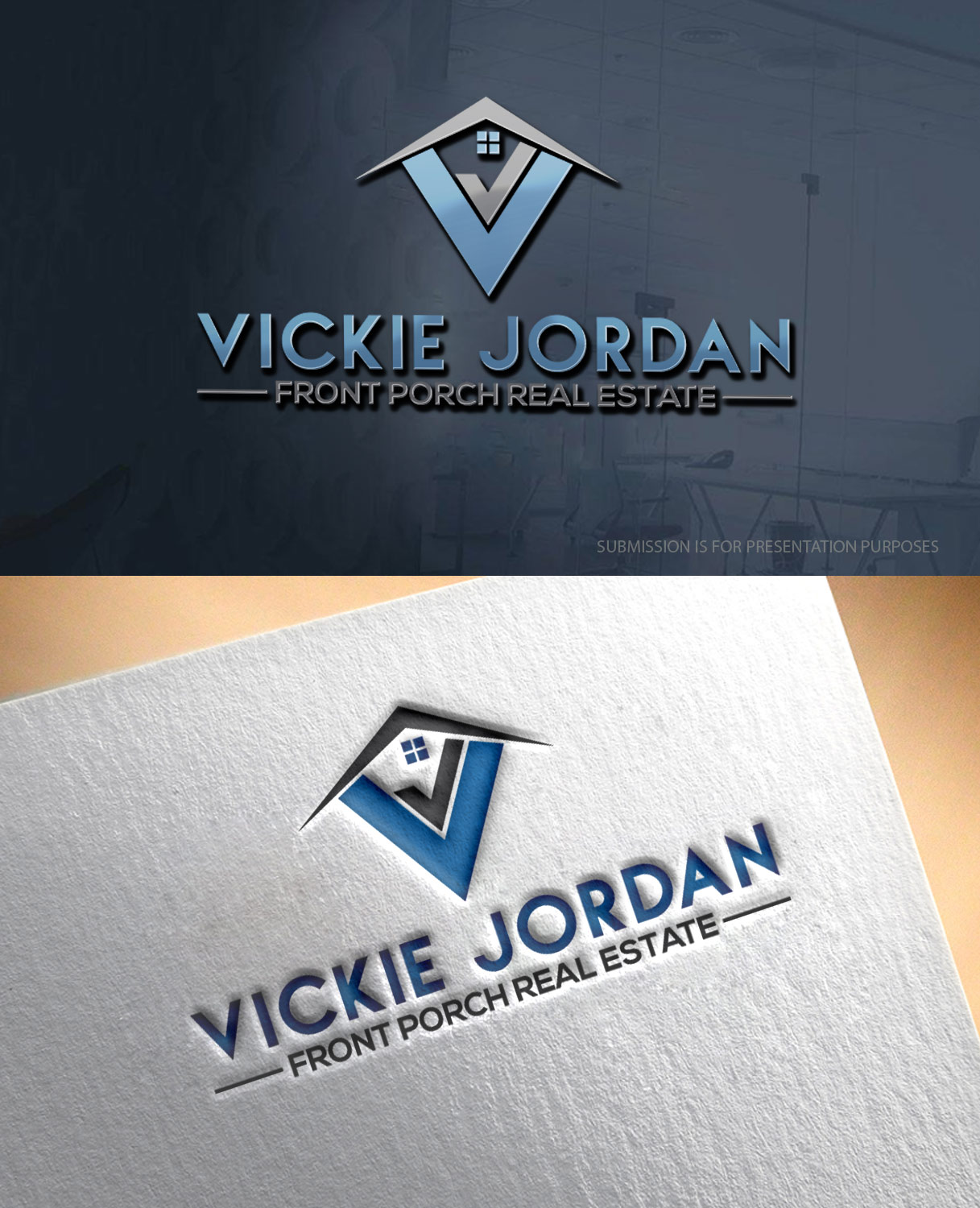 Logo Design by graphicevolution for Front Porch Real Estate | Design #24374117