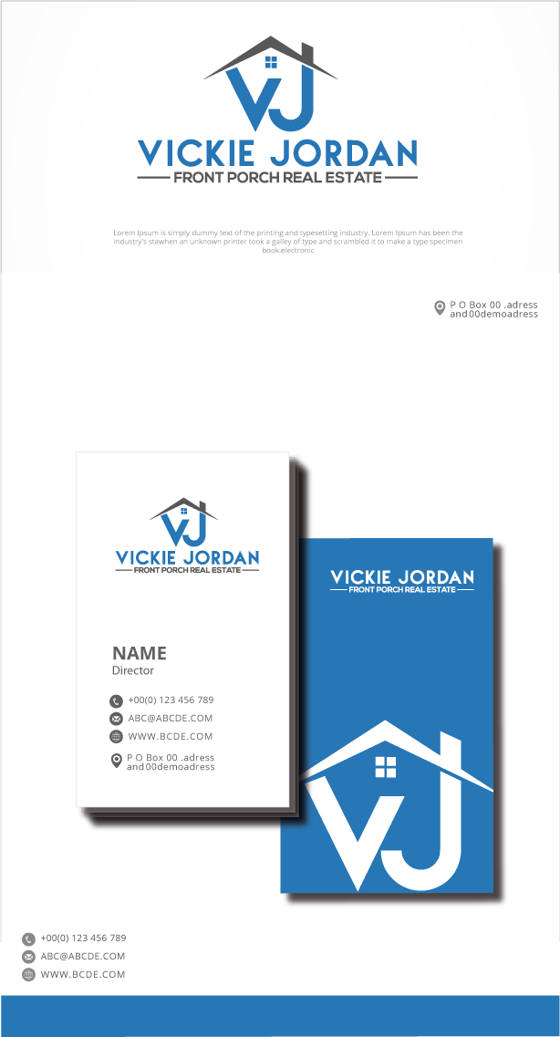 Logo Design by graphicevolution for Front Porch Real Estate | Design #24374127