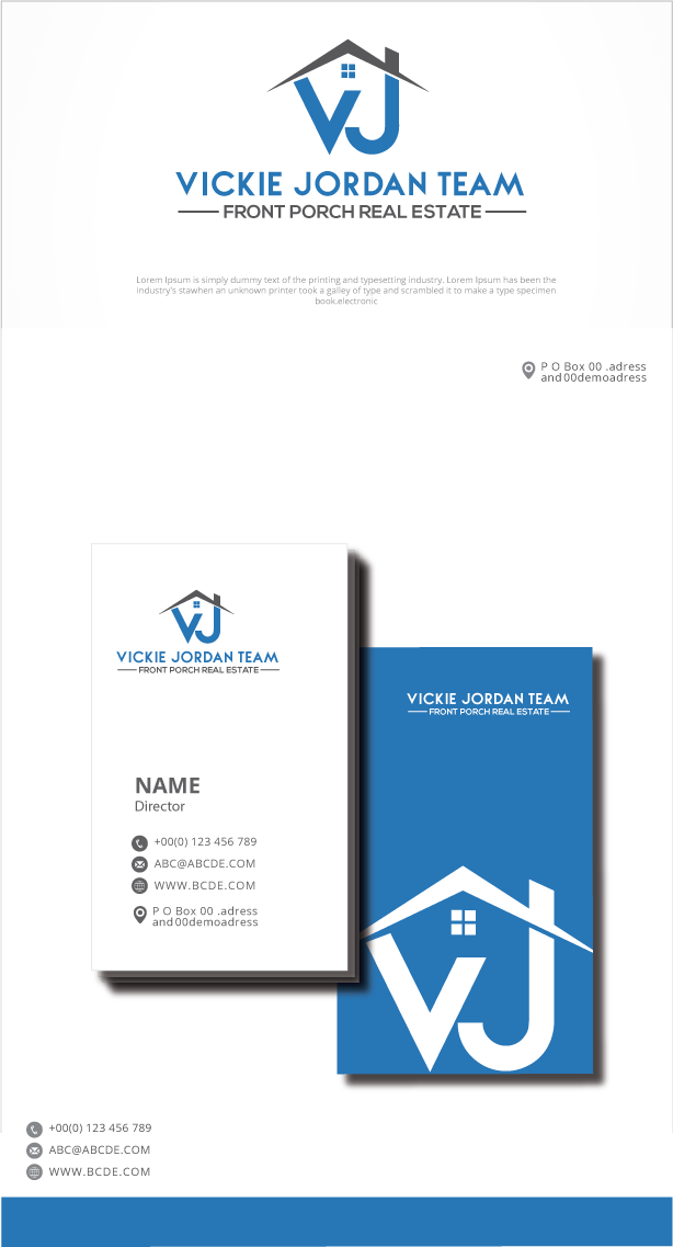 Logo Design by graphicevolution for Front Porch Real Estate | Design #24375438