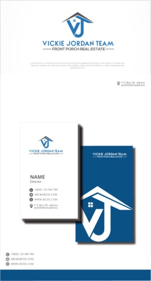 Logo Design by graphicevolution for Front Porch Real Estate | Design: #24375513