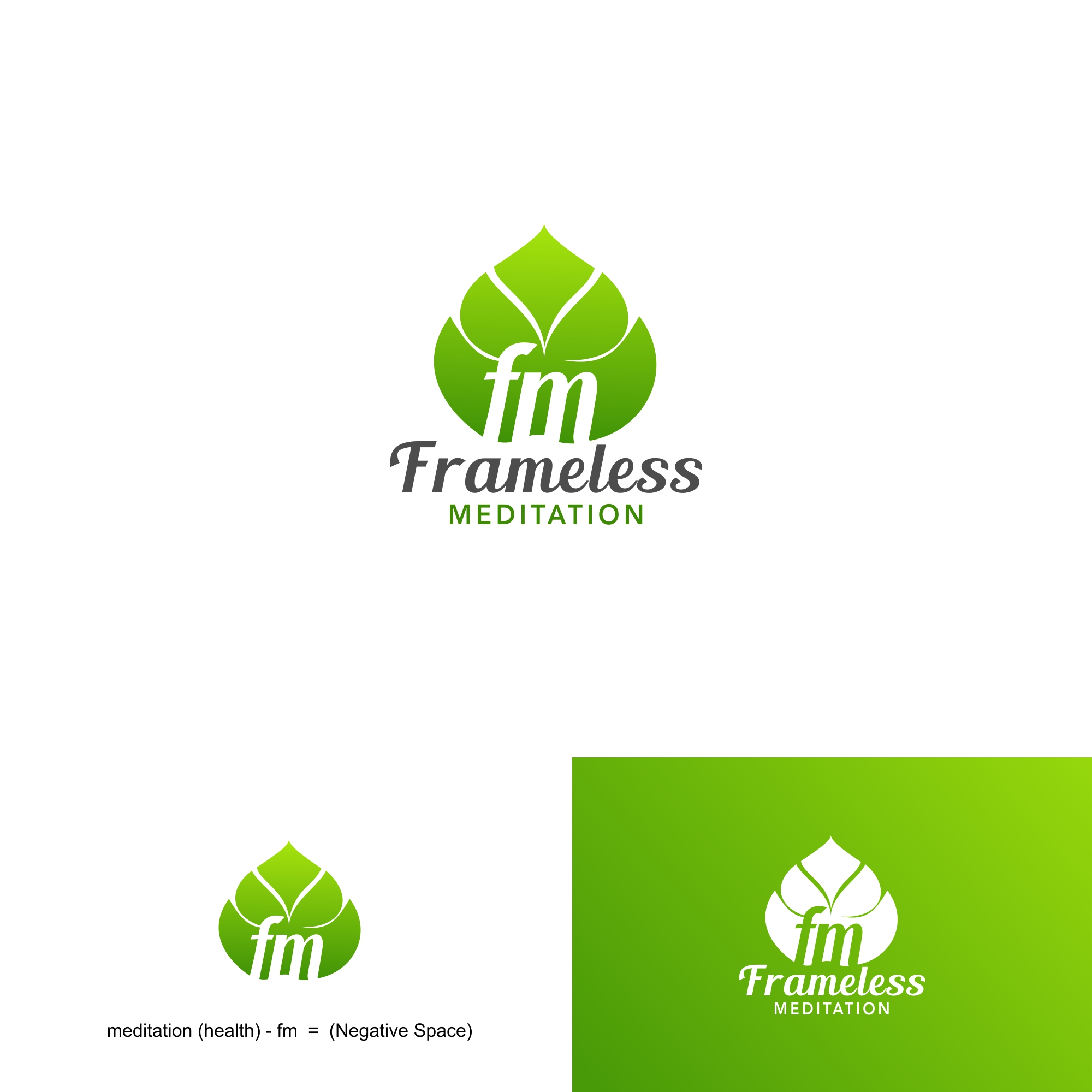 Logo Design by alitjuara for Frameless Meditation | Design #24426151