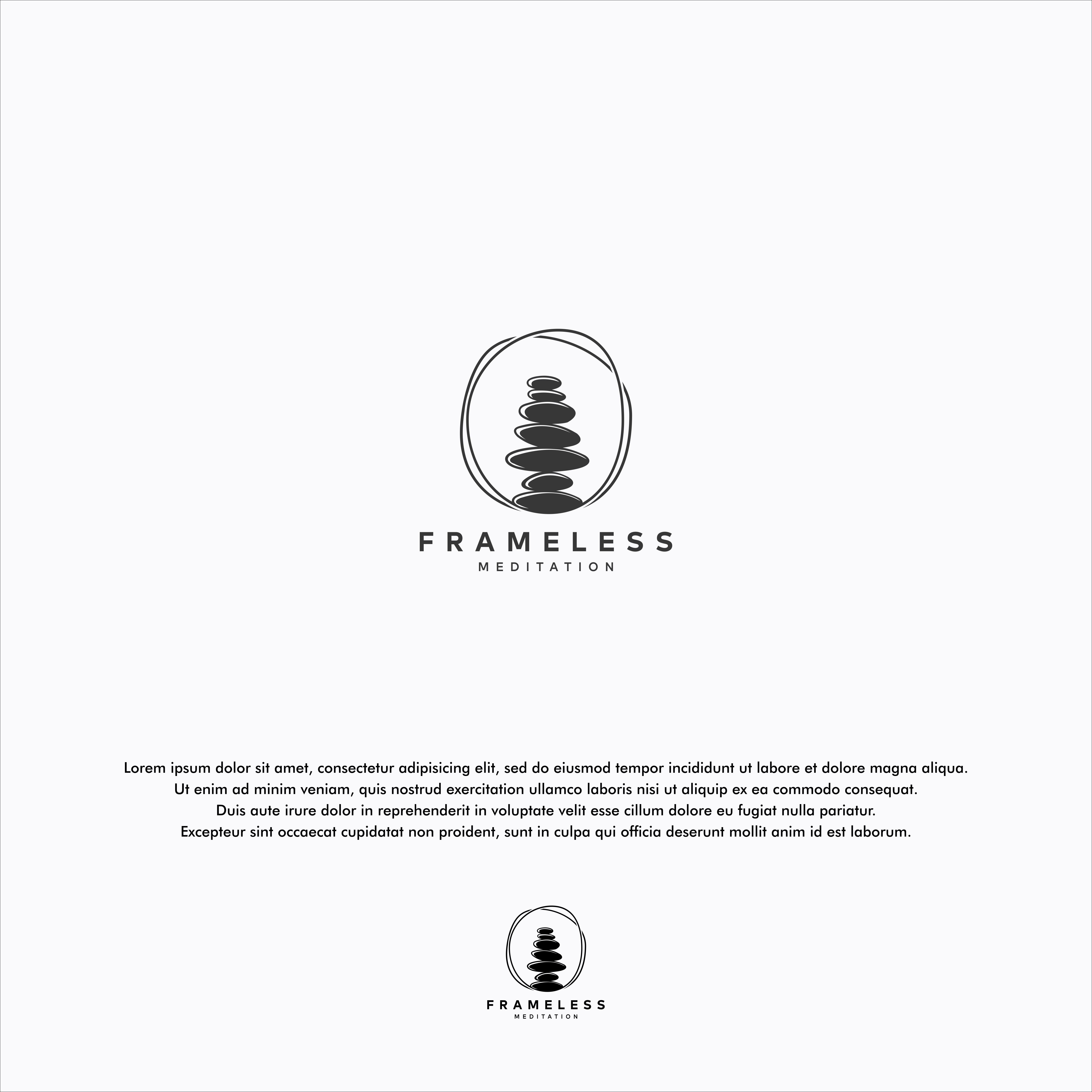 Logo Design by Inspirate.MH for Frameless Meditation | Design #24406659
