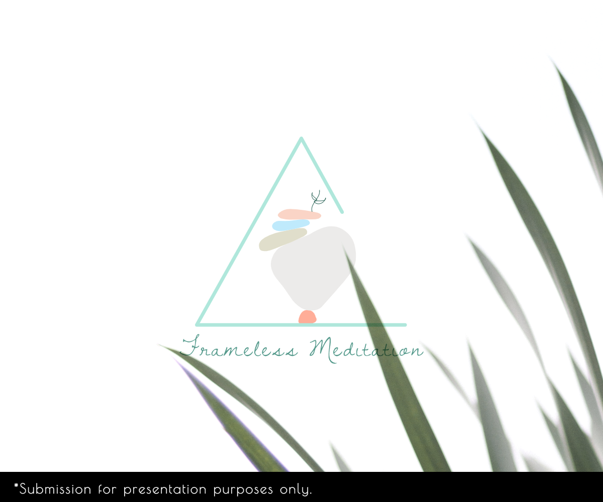 Logo Design by Miranda Mtz. for Frameless Meditation | Design #24455295