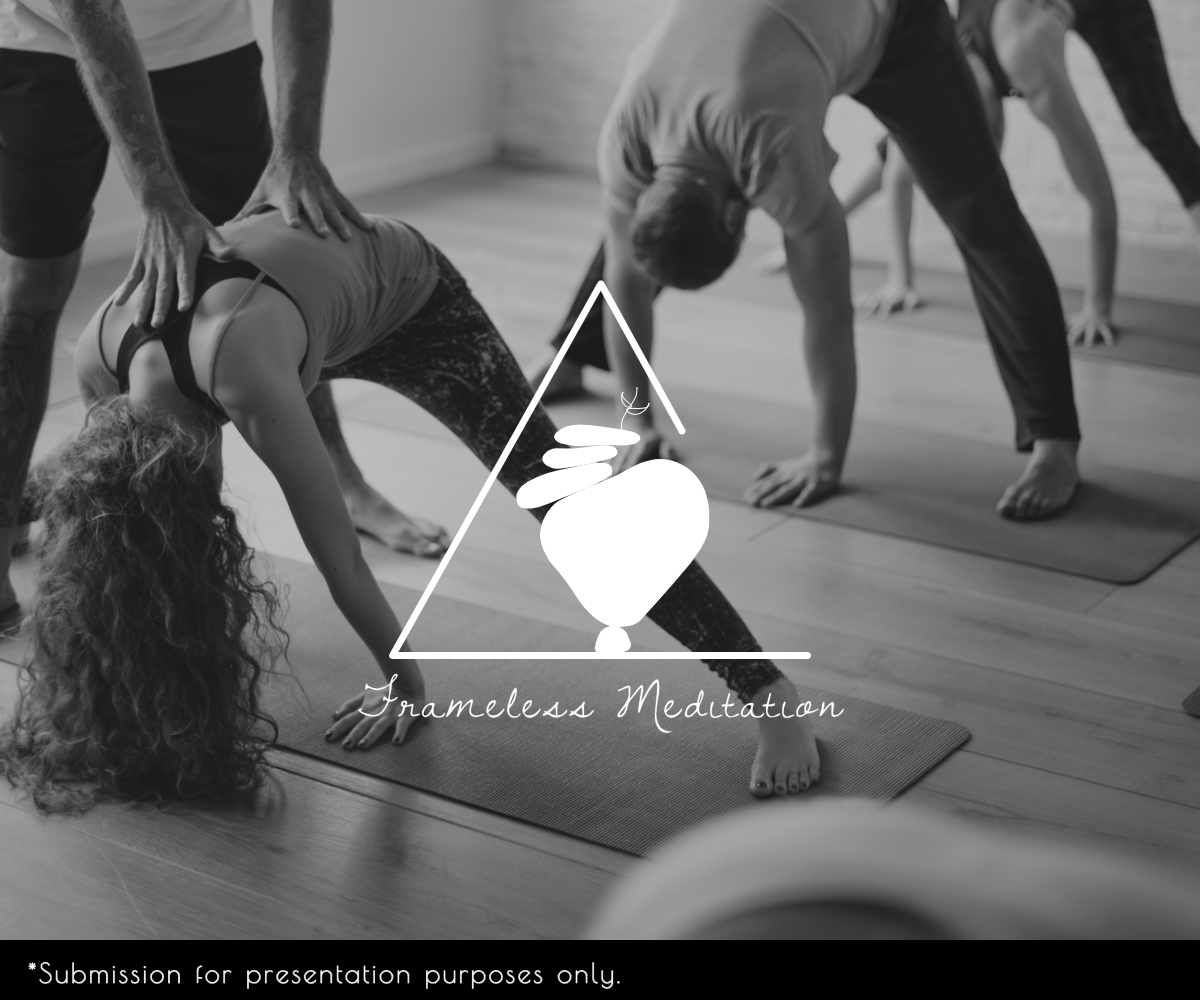 Logo Design by Miranda Mtz. for Frameless Meditation | Design #24455297