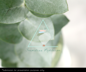 Logo Design by Miranda Mtz. for Frameless Meditation | Design #24455298