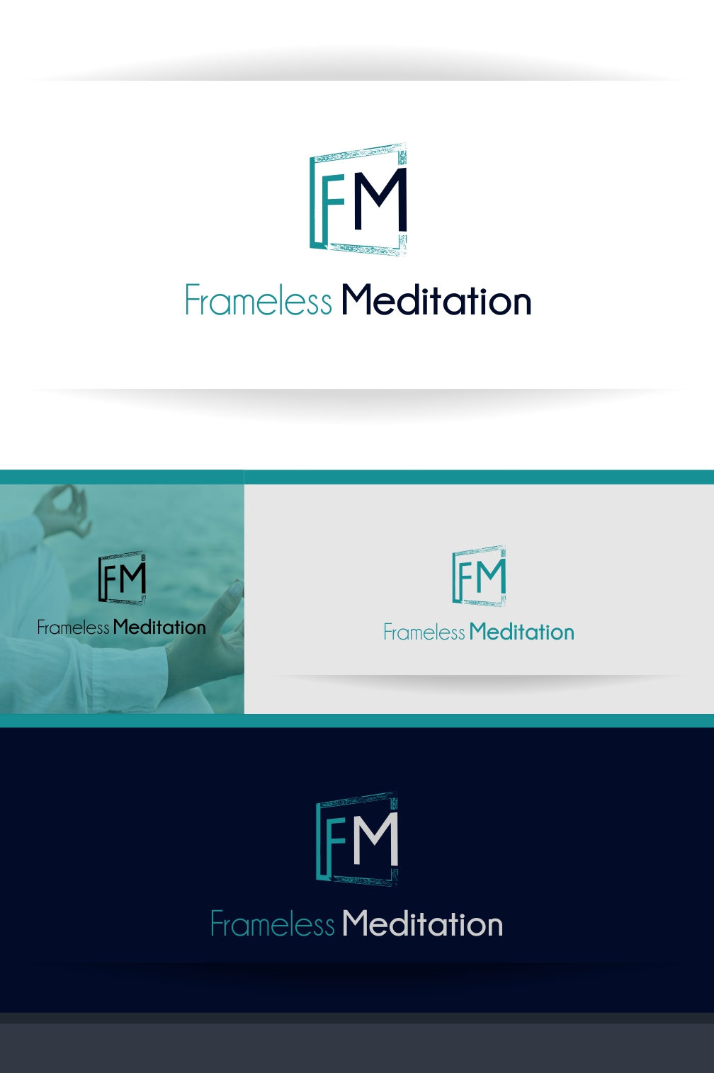 Logo Design by 2662 DESIGN for Frameless Meditation | Design #24393544