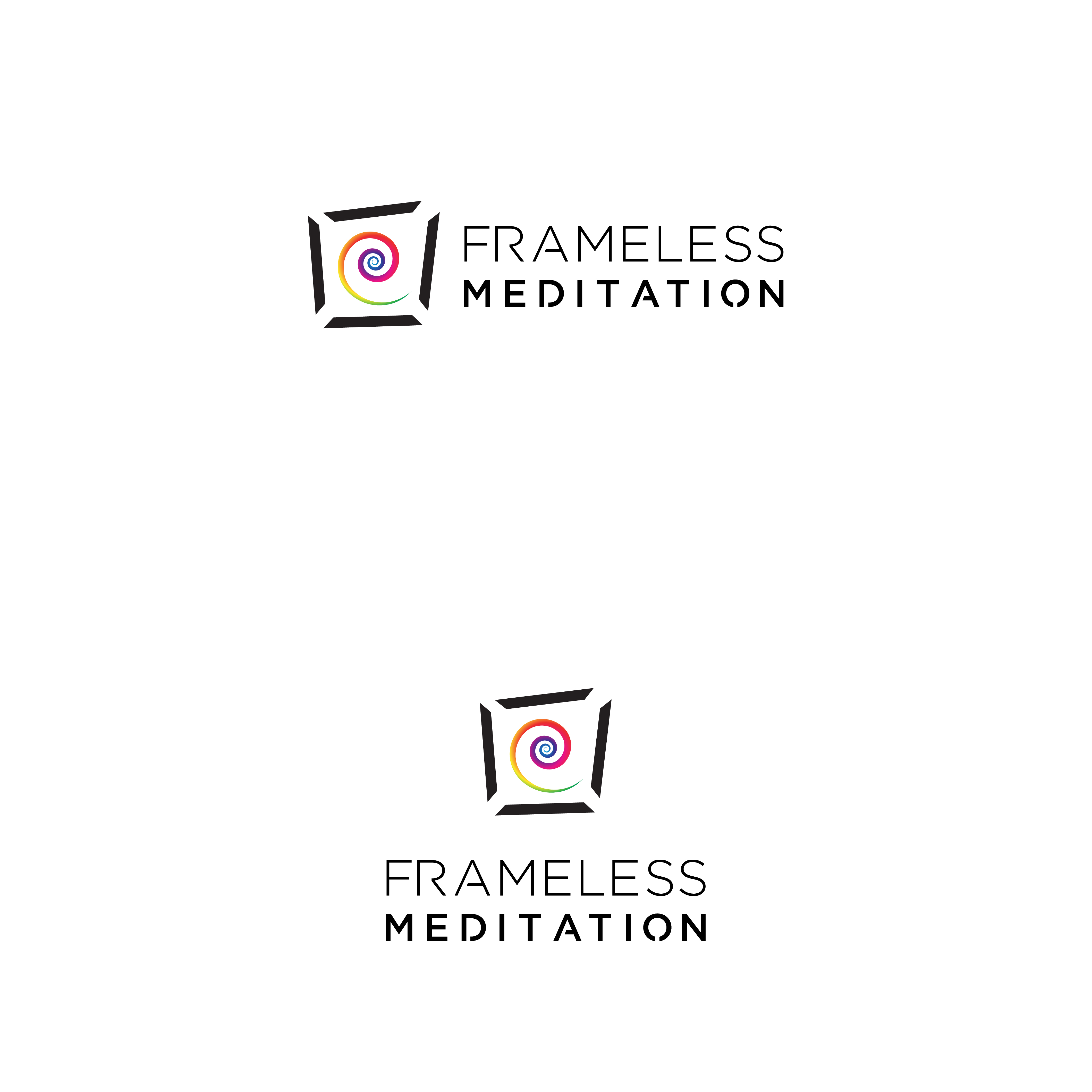 Logo Design by Miladin for Frameless Meditation | Design #24392092