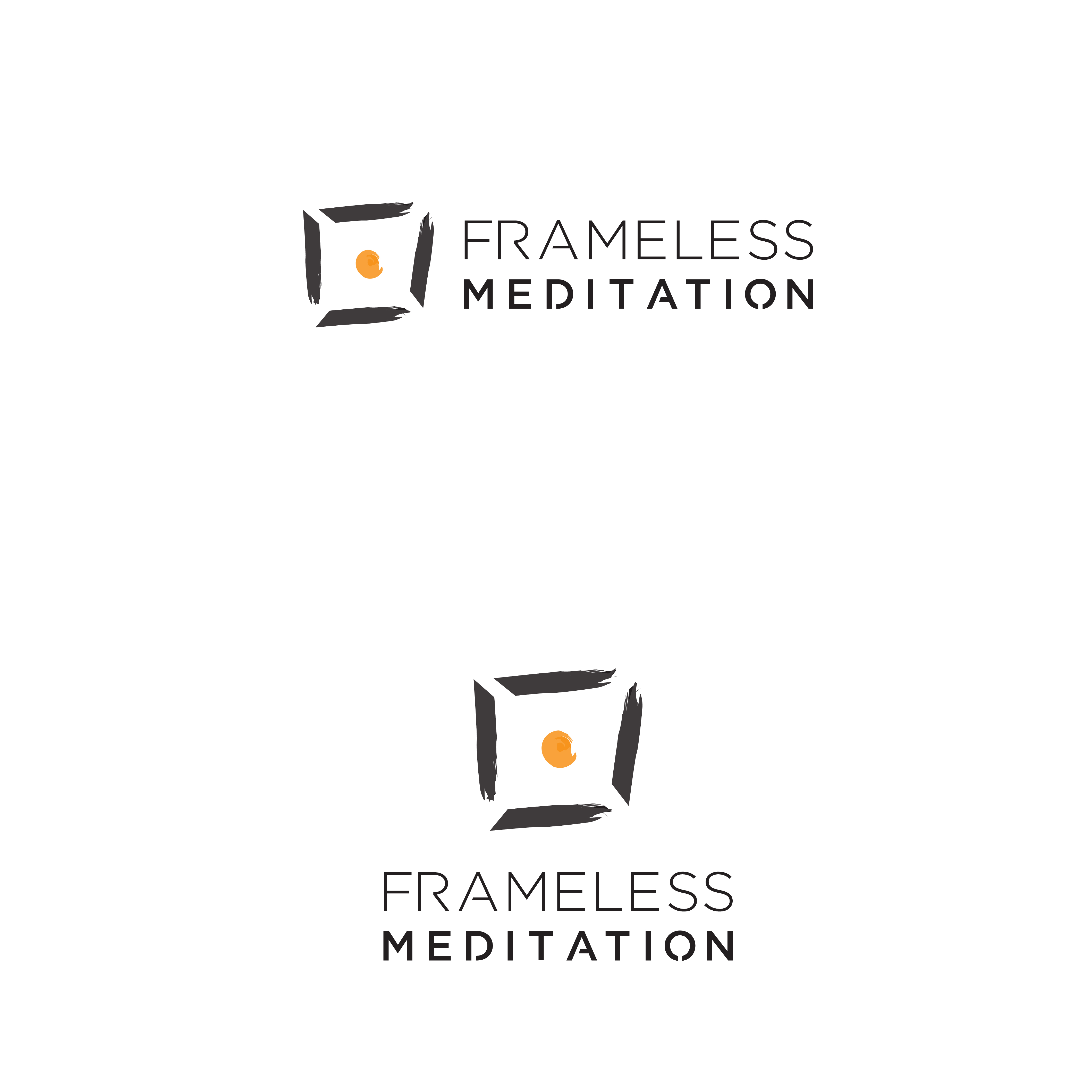 Logo Design by Miladin for Frameless Meditation | Design #24392095
