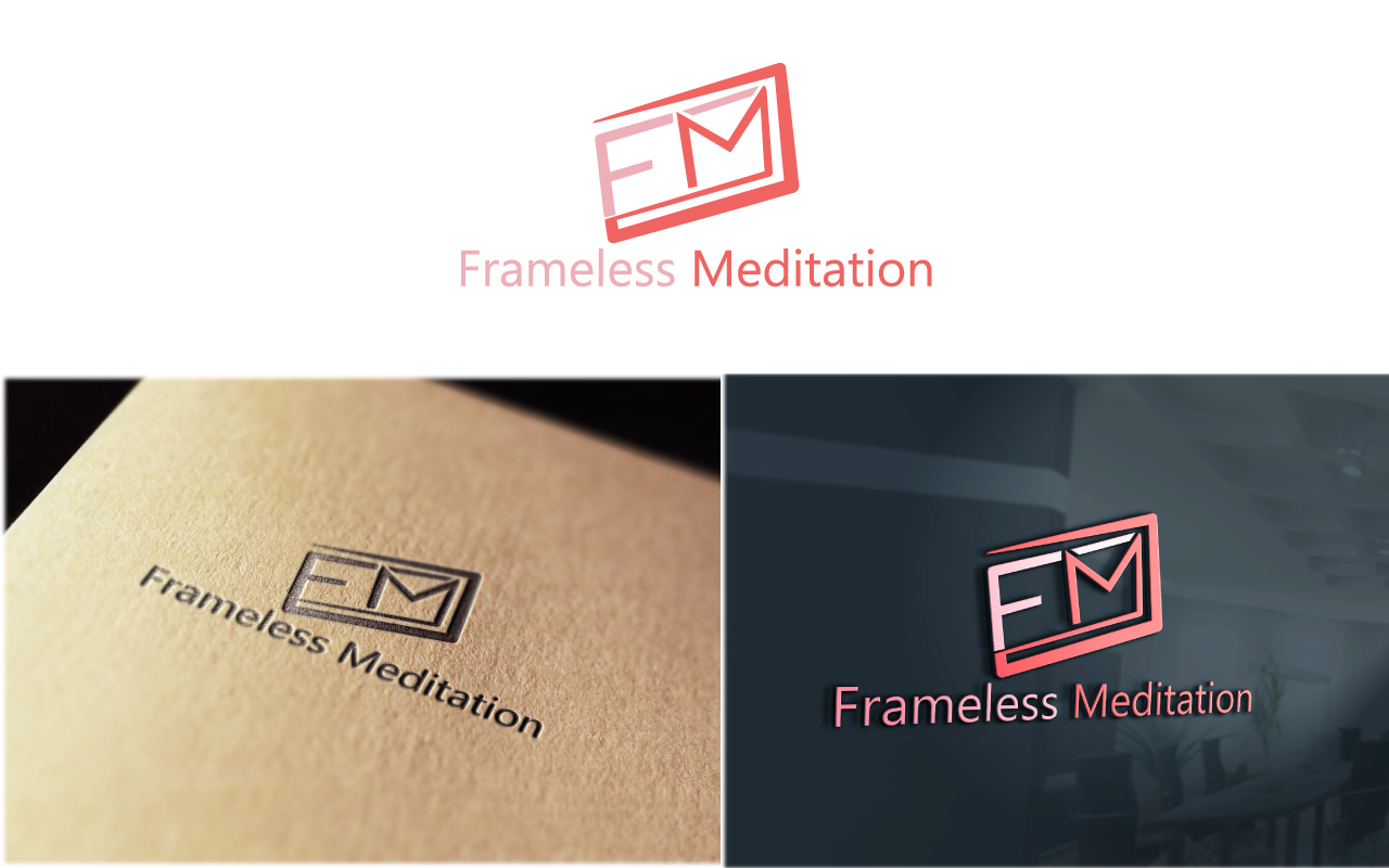 Logo Design by Talha11222 for Frameless Meditation | Design #24406640