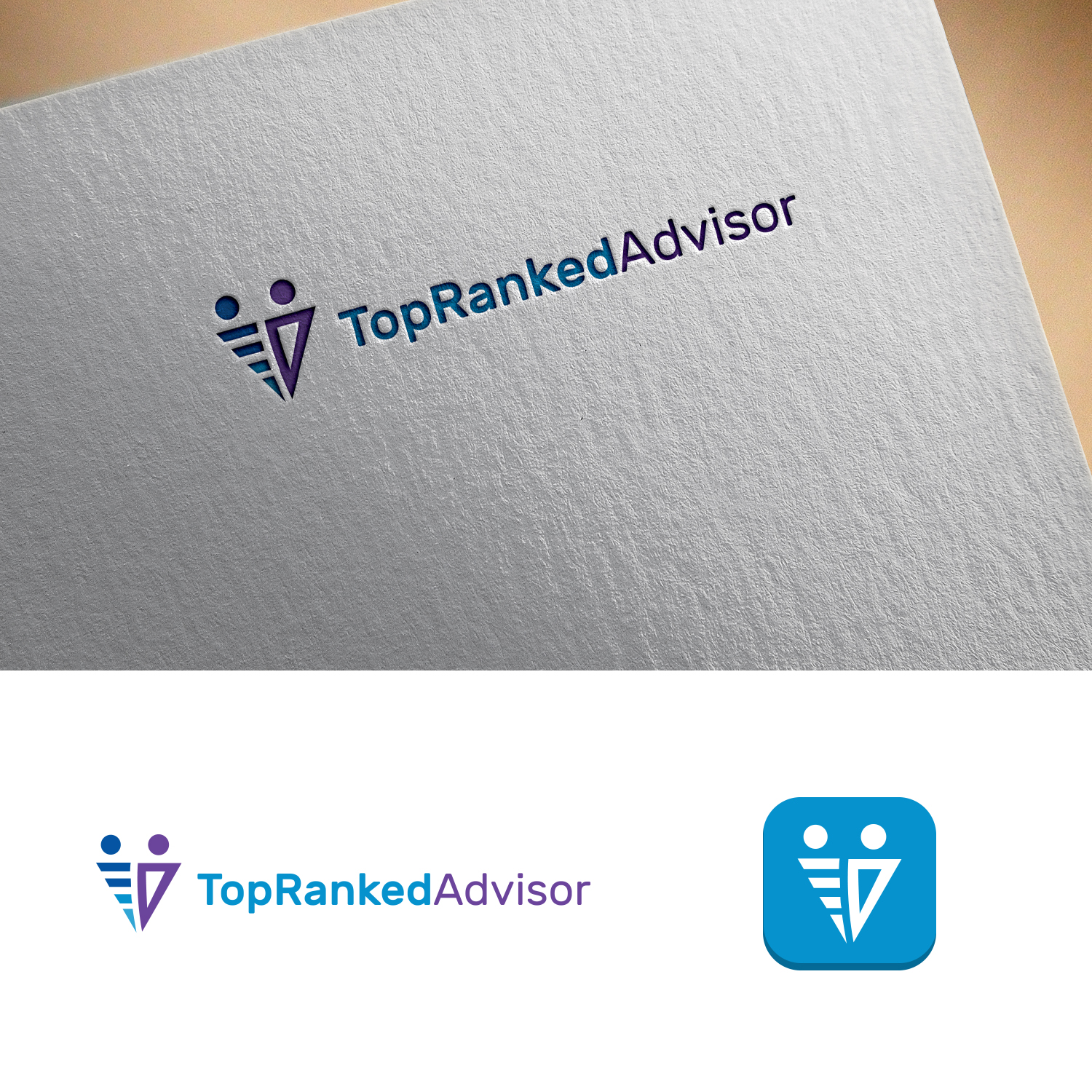 Logo Design by Maxo-Biz for TopRankedAdvisor | Design #24372782