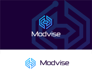 Modvise | Logo Design by Ng V Duc