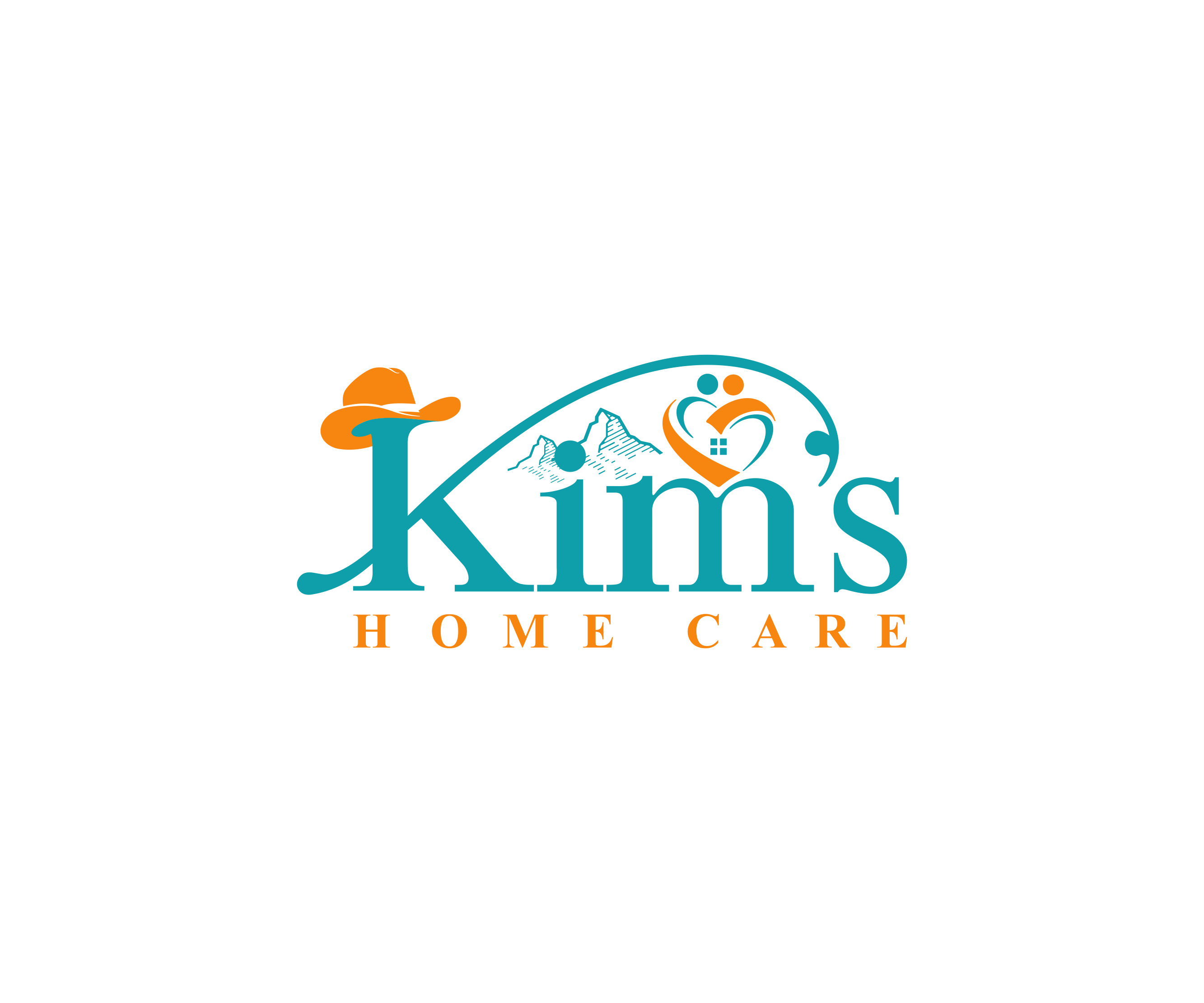 Diseño de Logo por Tony Bishop para Kim's Home Care LLC | Diseño #24446417