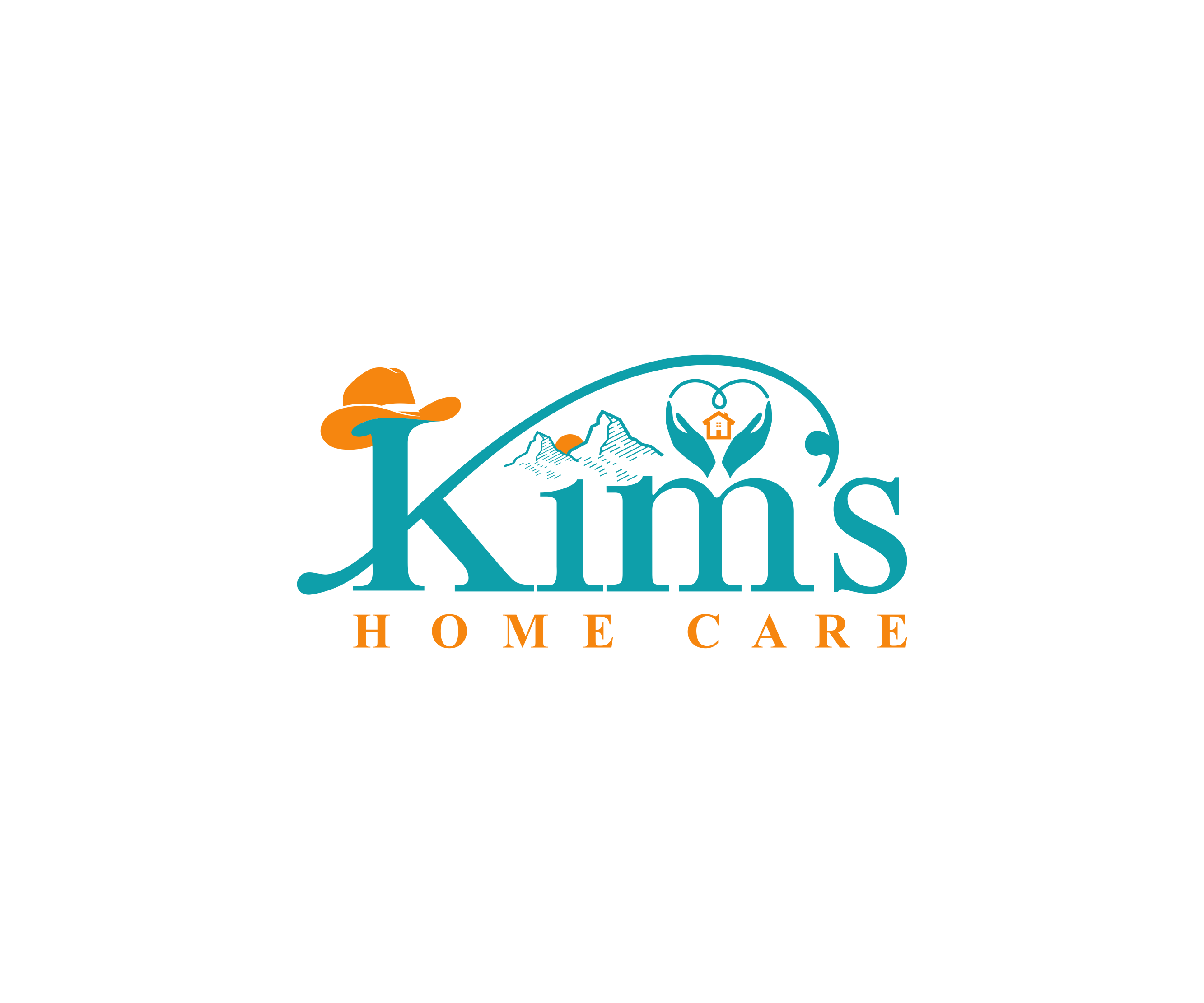 Logo Design by Tony Bishop for Kim's Home Care LLC | Design #24446441