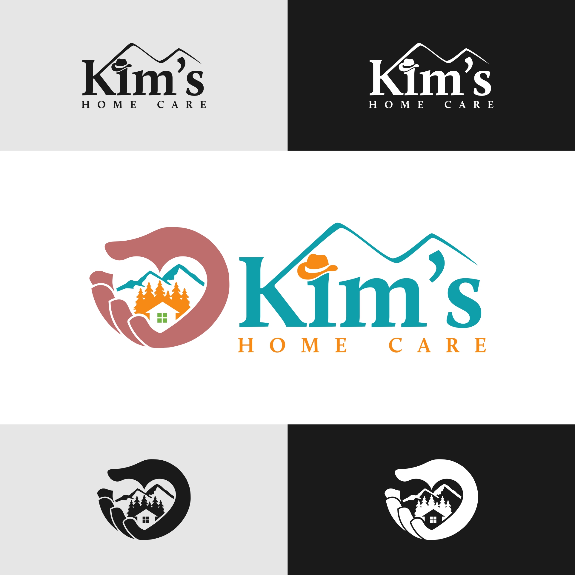Logo Design by antimassal for Kim's Home Care LLC | Design #24447783