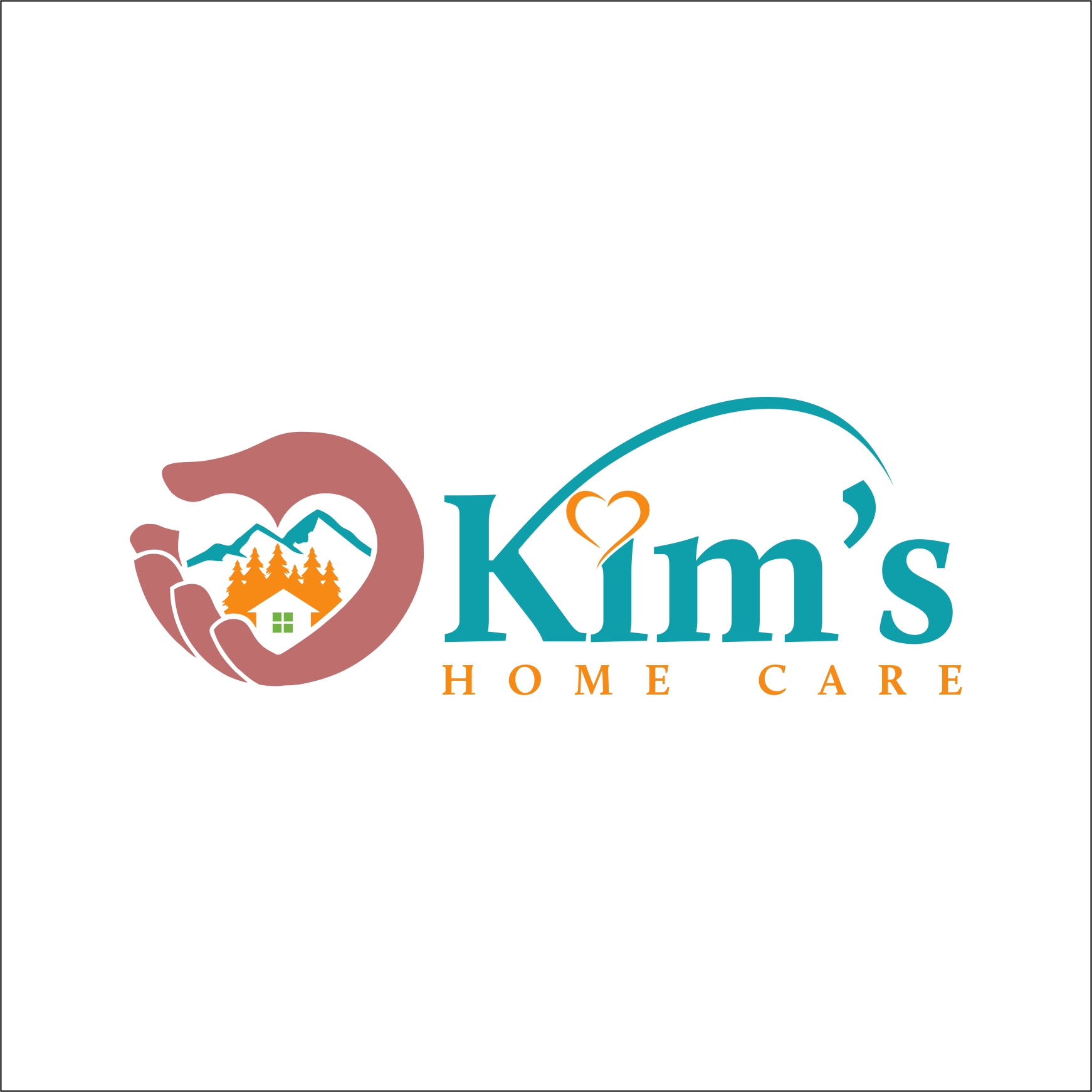 Logo-Design von antimassal für Kim's Home Care LLC | Design #24447833
