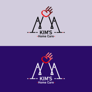 Logo Design by UrtuShe for Kim's Home Care LLC | Design #24394223