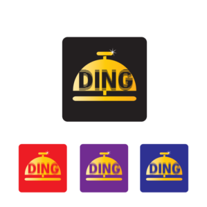 Ding Menu | Logo Design by Samantha Ward Design