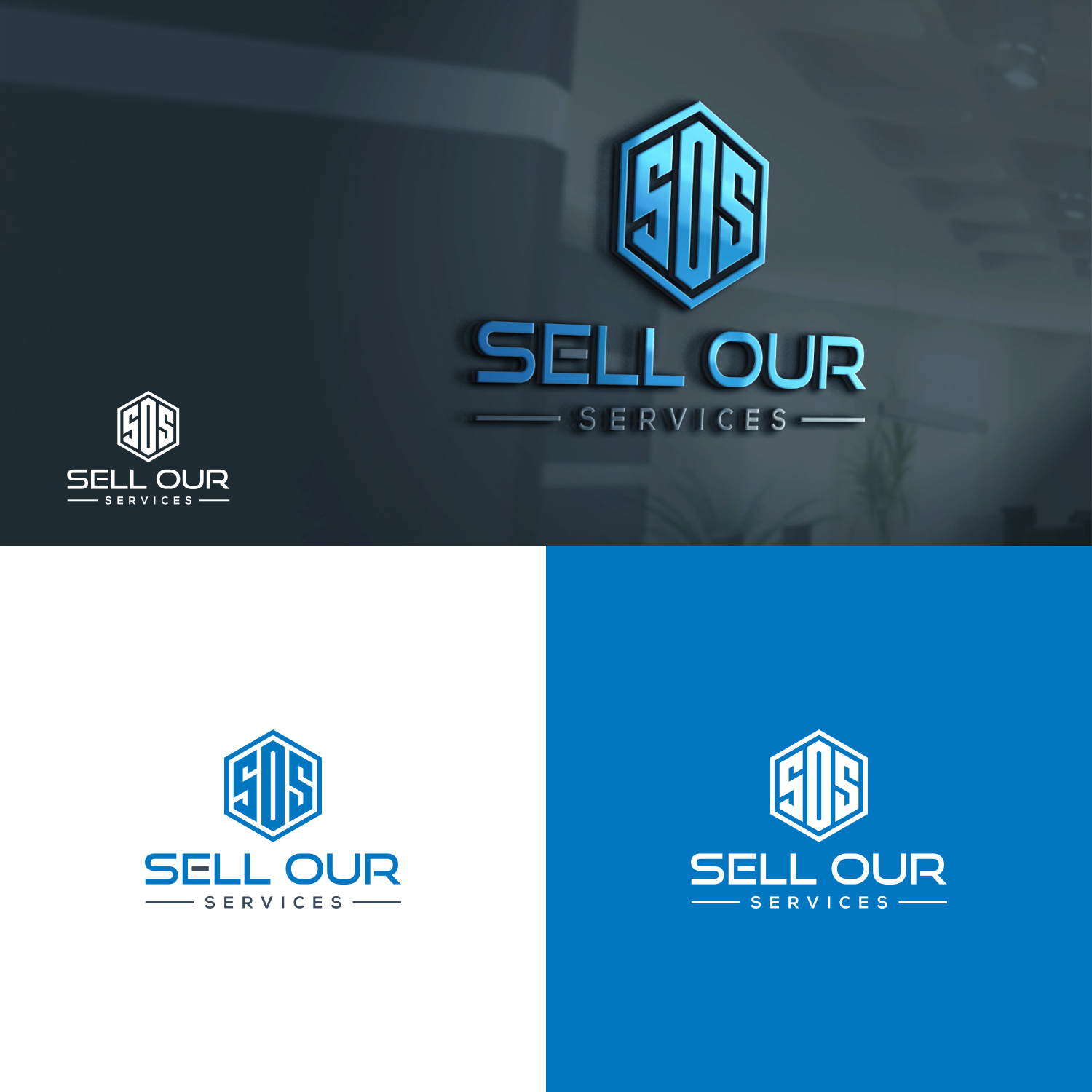 Logo Design by mbah suratman for Sell Our Services, LLC | Design #24374780