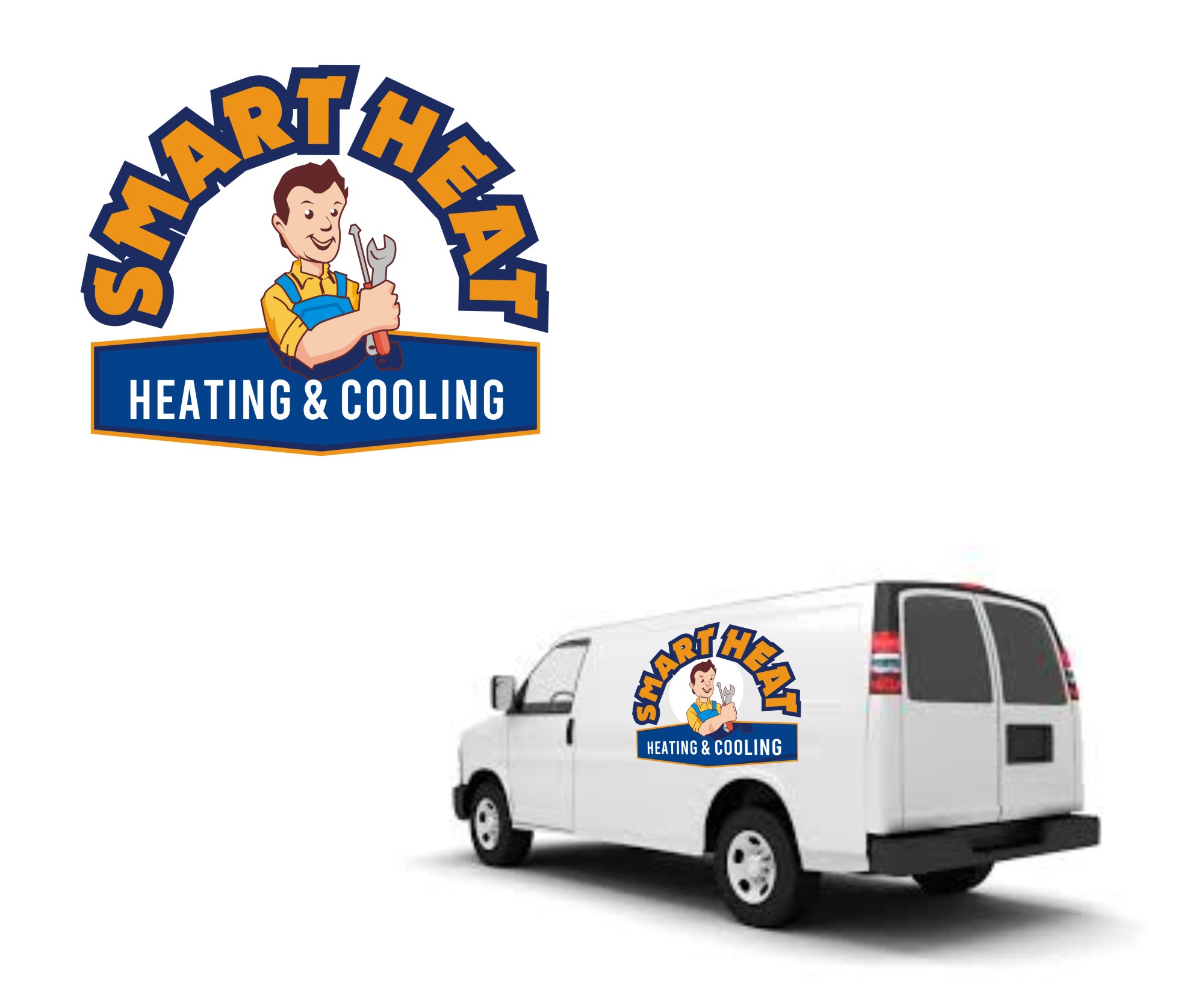 Logo Design by Falguni for Smart Heat | Design #24432217