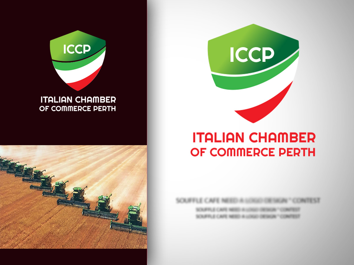Logo Design by Wonderful design for Italian Chamber of Commerce and Industry Perth Inc. | Design #24374059