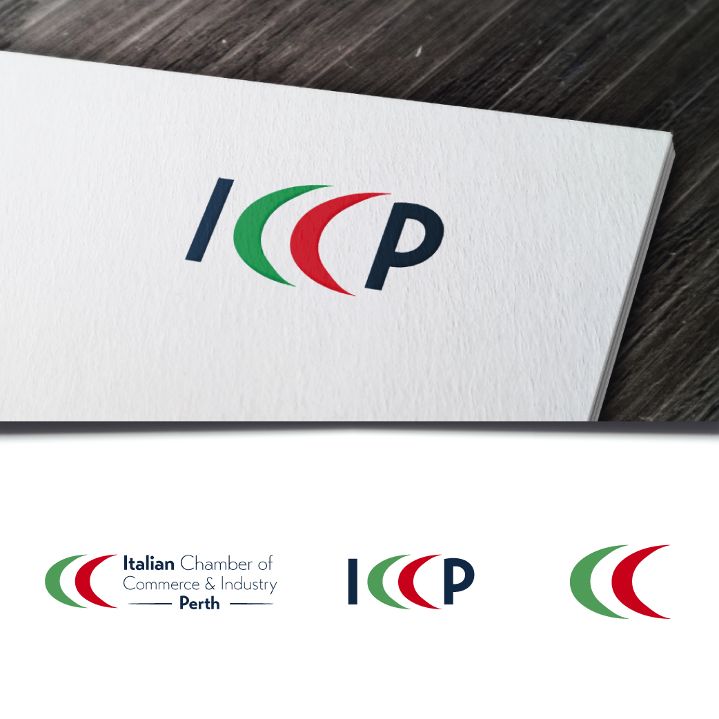 Logo Design by WooW Designs for Italian Chamber of Commerce and Industry Perth Inc. | Design #24379399