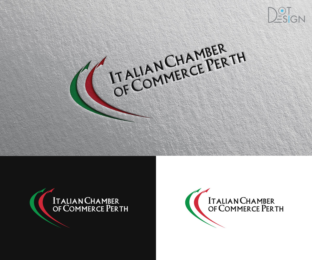 Logo Design by Dot Design 3 for Italian Chamber of Commerce and Industry Perth Inc. | Design #24371862