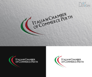 Logo Design by Dot Design 3 for Italian Chamber of Commerce and Industry Perth Inc. | Design: #24371862